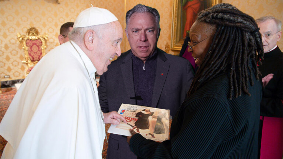 WHOOPI GOLDBERG: Outspoken Defender of Pope Francis